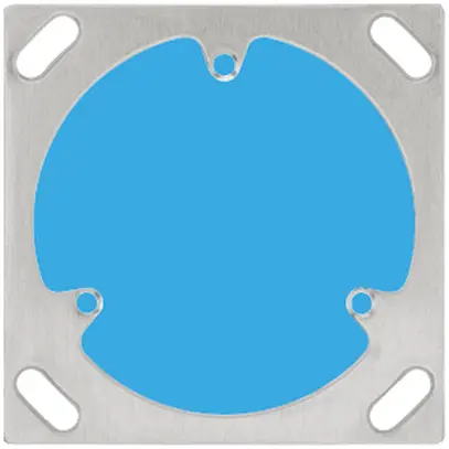 Placca di fissaggio AP grd.I 70×70mm Hager 