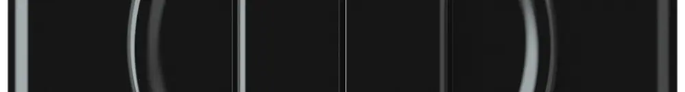 Poussoir ENC origin 2×touches 2CO 1P 0<1 10A 230V 92×92mm noir 