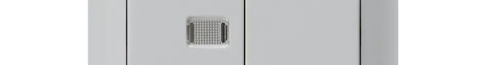 Kit frontale kallysto grigio chiaro con 1 lente 60×60mm 