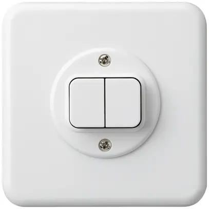 Contatto pulsante INC basico C+C bianco 