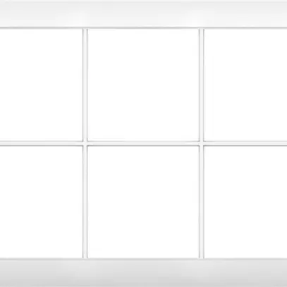 Intestazione per combinazione 2×3 INC SIDUS bianco 