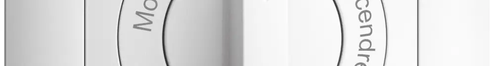 Kit frontale Monter->I<- Descendre EDIZIOdue 88×88mm bianco 