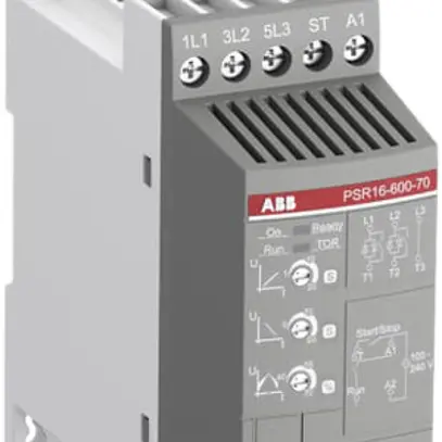 Starter progressivo ABB PSR 4kW/7.5kW (230V/400V), tensione d.com. 24VAC/DC 