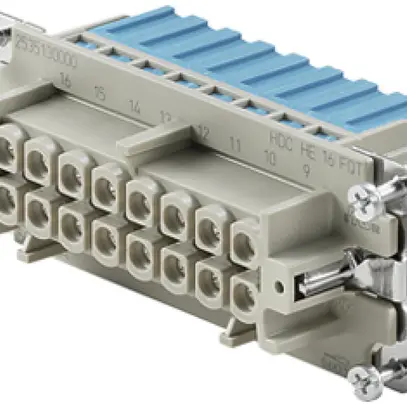 Presa WM HDC HE 16 FQT BL 16 16A 500V 0.5…2.5mm² 