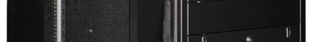 Armoire réseau 19" ROLINE Pro 800×1970×1000mm 42UH 2×porte acier noir 