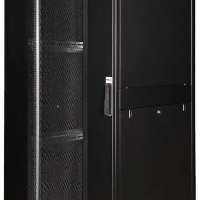 Armoire réseau 19" ROLINE Pro 800×1970×1000mm 42UH 2×porte acier noir 