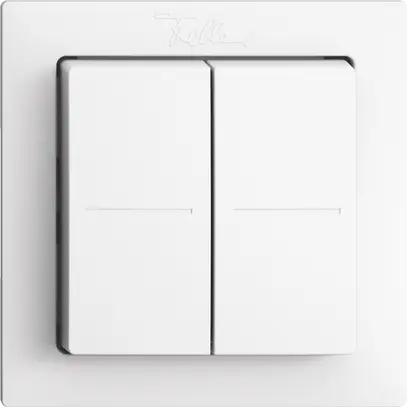 Pulsante RF Smart Light Control Feller EDIZIOdue F, Philips Hue 4K/2T, bianco 