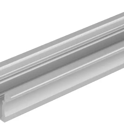 Profilé à rebord LDV MEDIUM PM04/UW/23×15.5/10/1, largeur utile 10mm, 1m, Al 