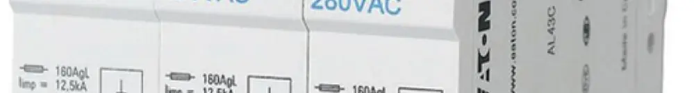Inserto per scaricatore combinato Eaton SPBT12-280/3 3P 12.5kA 280VAC 3UM 