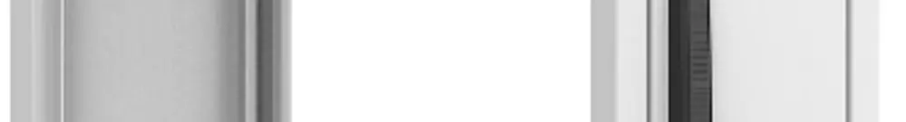 Kabelschrank Standard-Line S-84253-220-11-2 zu 42HE, 300×1963×600mm, grau 