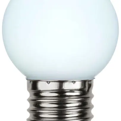 Lampada LED M. Schönenberger E27 1W 15lm 6500K 69mm G45 opale bianco 