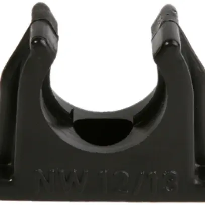 Fissaggio per tubo UHF grd.48 nero 