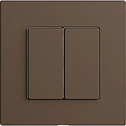 Station secondaire 2K/2T pour interrupteur Edue Wiser coffee 