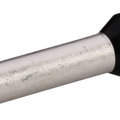 Embout de câble type A isolé 6mm²/18mm noir 