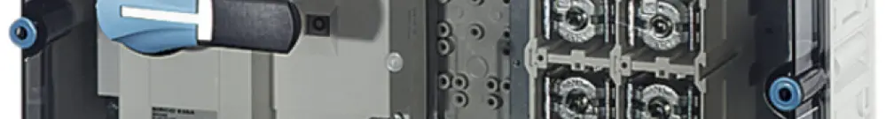 Boîtier d'interrupteur-sectionneur Hensel Mi, 630A 3 pôles+PE+N 