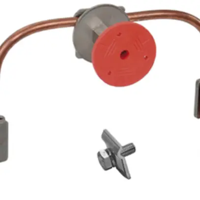 Anschliessgarnitur Flury FE 86 zu Nachrüsten, Inox A4 