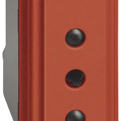 Presa Living Now standard italiano 1 modulo 10A rosso 