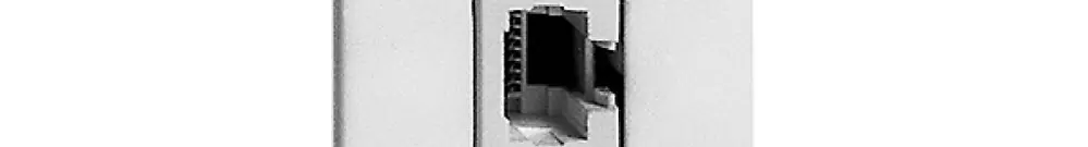 Scatola di raccordo INS FLF 1×RJ45 nero 