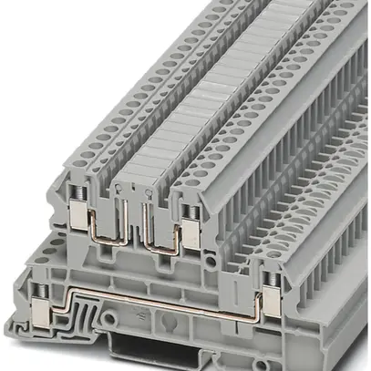 Borne d'installation 0.2…4mm² L/LB raccordement à vis gris 