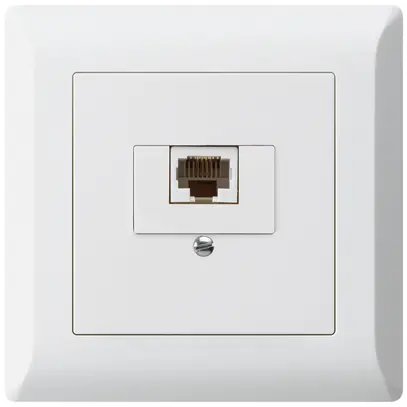 Boîte ENC kallysto.line 1×RJ45u blanc 