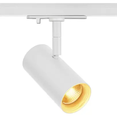 Projecteur LED SLV NOBLO SPOT PHASE 6W 740lm 927 32° VAR 1ph Ø50mm blanc 