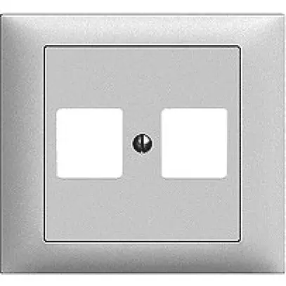 Boîte INC ITT vide pour 1…2×RJ45 EDIZIOdue droite blanc 