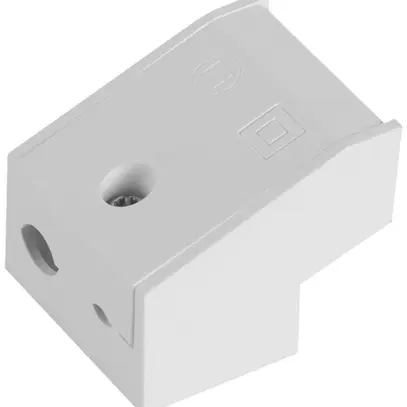 Décharge de traction SLV 38.5×34.5×30mm en matière synthétique blanc 