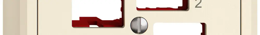 AP-Montageset EDIZIO.liv EASYNET S-One SNAPFIX® gerade 4×RJ45 cr 