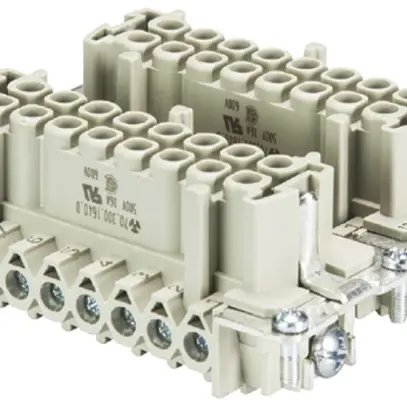 Inserto presa Wieland Electric revos BAS BUS 32 2,5 50 32 16A 500V 0.5…2.5mm² 