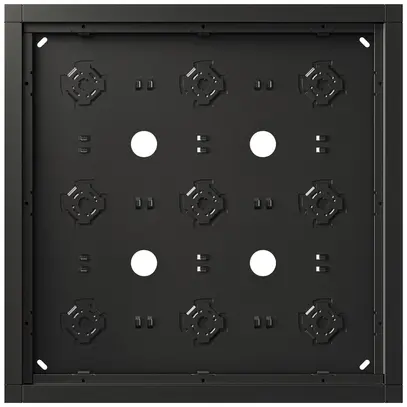 AP-Gehäuse Siedle 9× 332×332×36.5mm grau 