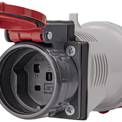 Adapter Steffen STEKO MOUNT CEE16/5-T25 400VAC IP55 rot 