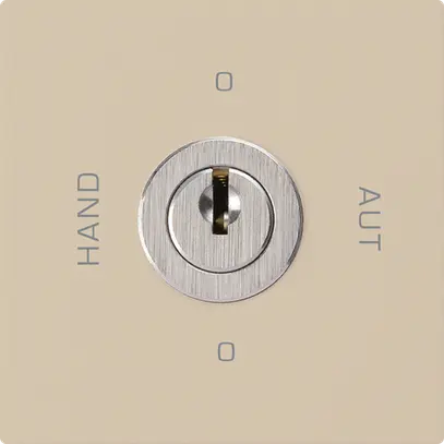 Intérieur interrupteur à clé 0-Hand-0-Aut. beige kallysto 2/1P avec serrure 
