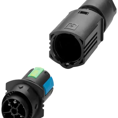 Connettore ad innesto PX IPD P spina 5P 17.5A 600V 0.5…2.5mm² nero IP66 