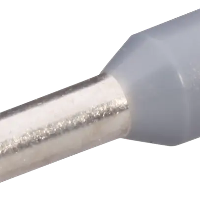 Embout de câble Mischke IE DIN 2.5mm²/8mm Cu-étamé isolé gris 