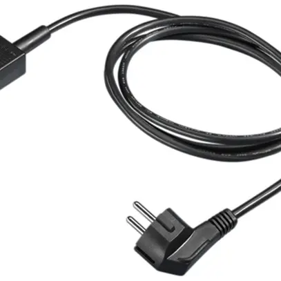Câble de raccordement Rittal DK 7200.216 SCHUKO/C19 240V 3P 16A PVC noir 1.8m 