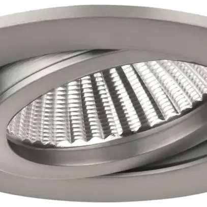 Downlight LED INS Brumberg 6W 230V 3000K 630lm Ø82mm IP20 cromato 