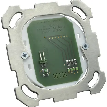 Inserto pulsante INC digitalSTROM IC T4-PLUG-IN per Feller UNI quadruplo LED 
