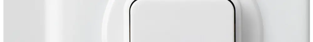 Interrupteur AP basico 3/1L blanc 