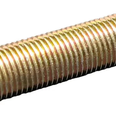 Tubo filettato Elektrogros M10×85mm acciaio zincato per elettrolisi 