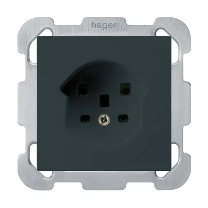 Prise ENC HA kallysto type 25 avec bornes enfichables noir 