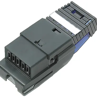 Adaptateur câble rond Hager 5P noir 