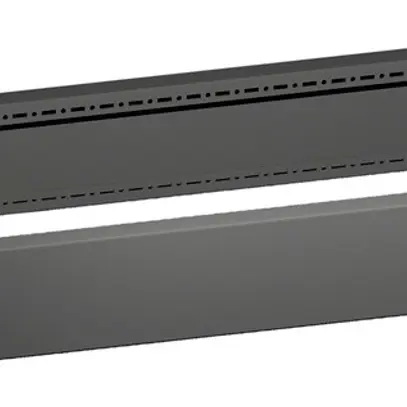 Cache-socle Rittal VX 8660.005 1000×100mm face/revers noir acier 2pcs 