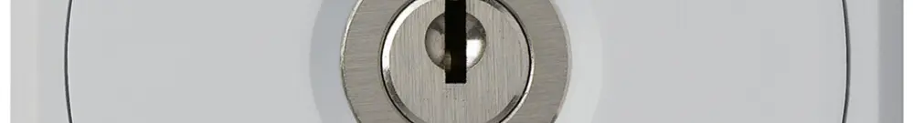 Contact pivotant à clé ENC robusto gris sans clapet inverseur 