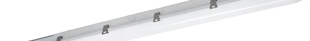 Luminaire pour locaux humides LED AMMONIAK 6300lm 6500K IP69K 1500×85×80mm gr 