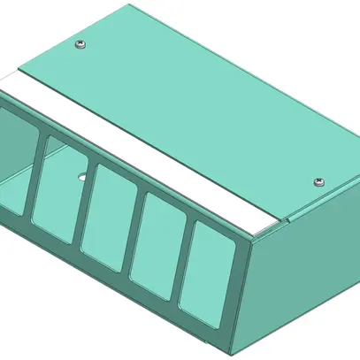 Anschlusskasten 5FLF vertikal DAK 