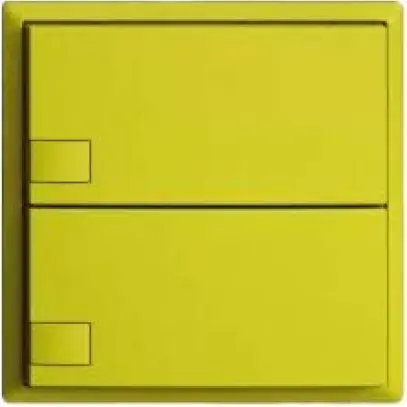 Pulsante KNX RGB EDUE, 250mW, s.LED, 2×pulsante, com.1×tasto, lem 