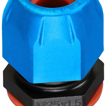 Presse-étoupe thuba Ex-e M25 IP66 court bleu 