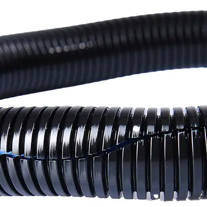 Tuyau ondulé Plica Nylflex Sinus UV-PAH Ø29×50m PA6 noir 