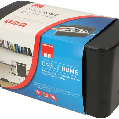Kit de gestion des câbles MH 235×115×121mm noir 