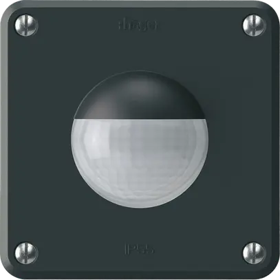 Bewegungsmelder Hager robusto IP55 A 3-Draht schwarz 